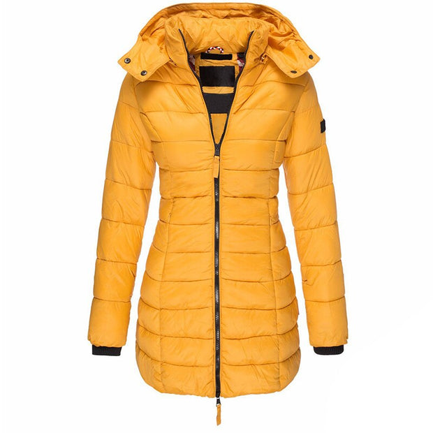 Manteau matelassé à capuche pour femmes - Mila