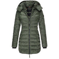 Manteau matelassé à capuche pour femmes - Mila
