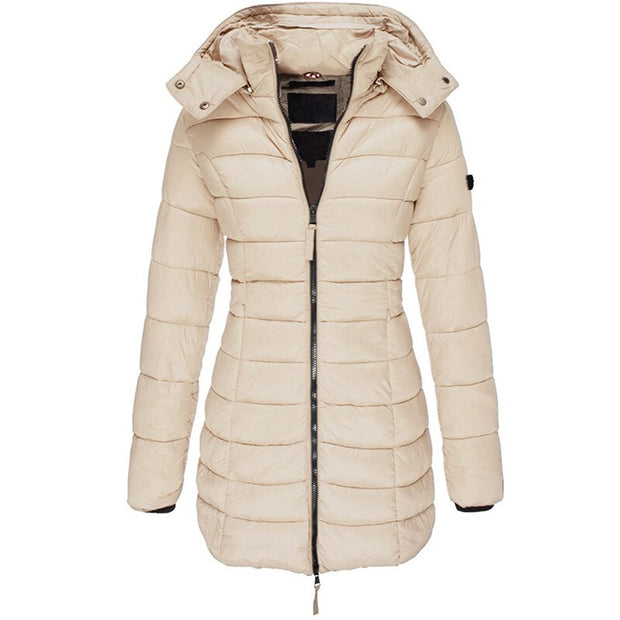 Manteau matelassé à capuche pour femmes - Mila