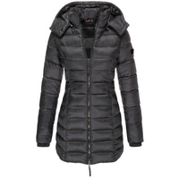 Manteau matelassé à capuche pour femmes - Mila