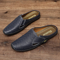 Mocassins en cuir perforé pour hommes - Enrique