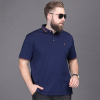 Polo classique homme en coton piqué à col contrasté - Henrik