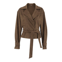 Manteau vintage à lacets pour femmes - Kiara