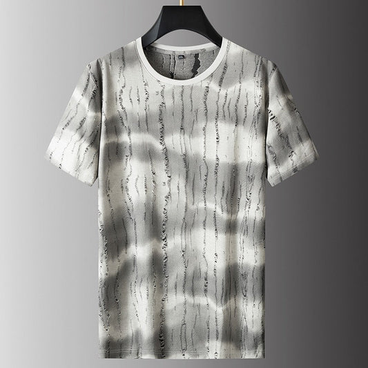 T-shirt imprimé homme avec effet usé - Gaspard
