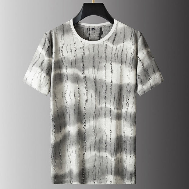 T-shirt imprimé homme avec effet usé - Gaspard