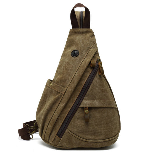 Sac à dos Vintage Canvas Crossbody Anti-Theft - Henrik