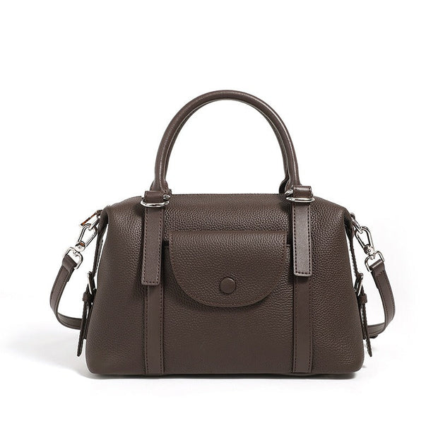 Sac à main pour femme en cuir synthétique au design structuré - Renata