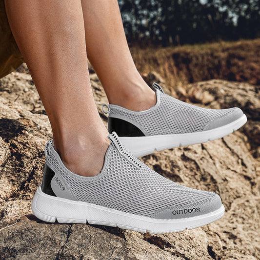 Chaussures respirantes pour hommes avec semelle sportive - Iker