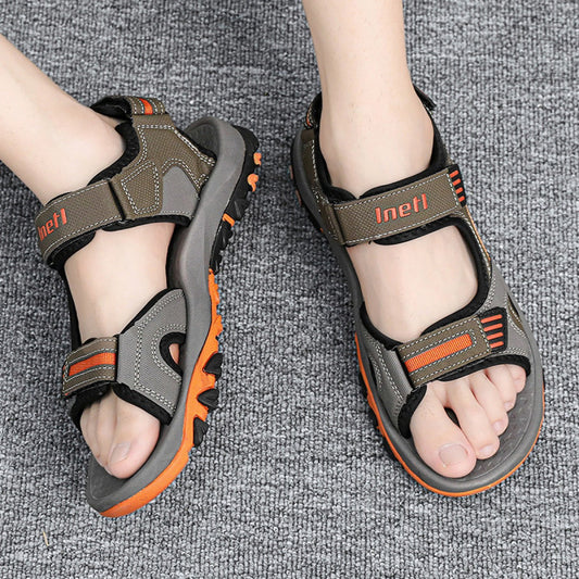 Sandales de trekking ajustables et antidérapantes pour hommes - Iker