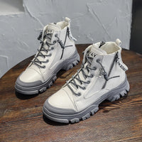 Bottes urbaines avec fermeture éclair latérale - Eliana