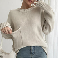 Pull oversize en maille pour femmes - Pereira
