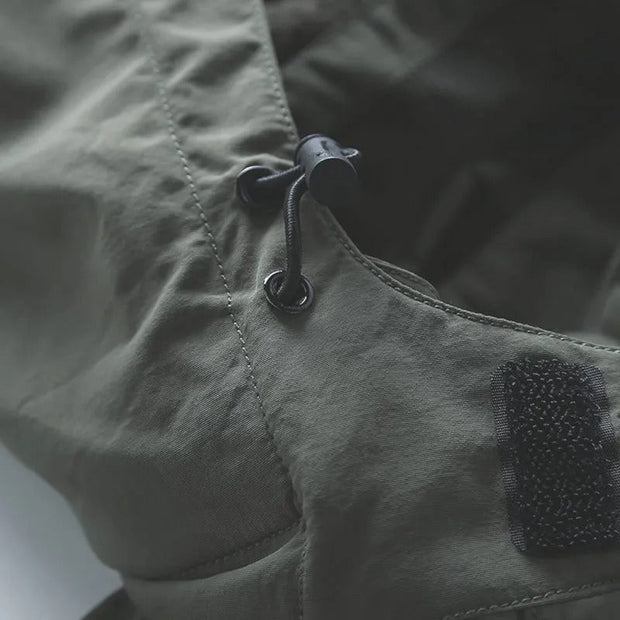 Veste imperméable décontractée pour hommes avec poches fonctionnelles - Bahamut
