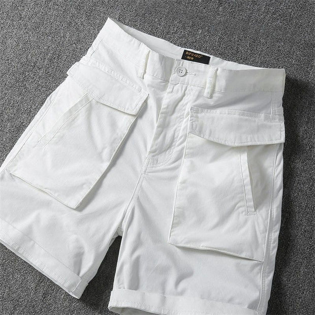 Short hommes coton poches cargo style décontracté - Erik