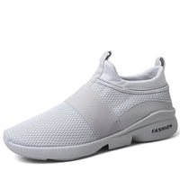 Baskets pour hommes, style slip-on en maille respirante - Leandro