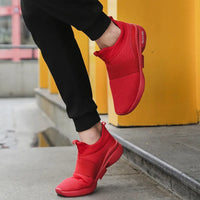 Baskets pour hommes, style slip-on en maille respirante - Leandro