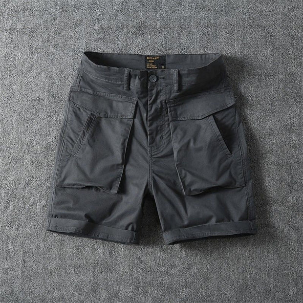 Short hommes coton poches cargo style décontracté - Erik