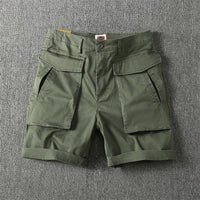 Short hommes coton poches cargo style décontracté - Erik