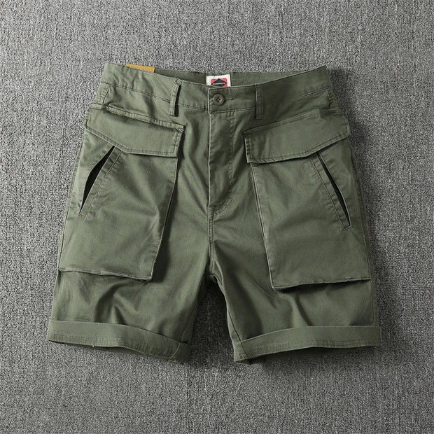 Short hommes coton poches cargo style décontracté - Erik