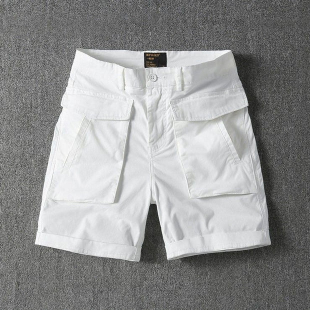 Short hommes coton poches cargo style décontracté - Erik