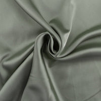 Robe femme en satin à manches évasées et encolure croisée - Margaux