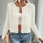Durchbrochene Strickjacke - Elva