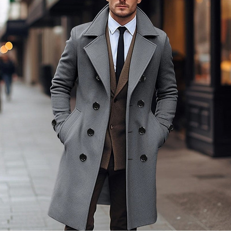 Eleganter Wollmantel für Herren - Russell