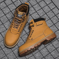 Bottes décontractées pour hommes avec doublure thermique de style militaire - Thiago