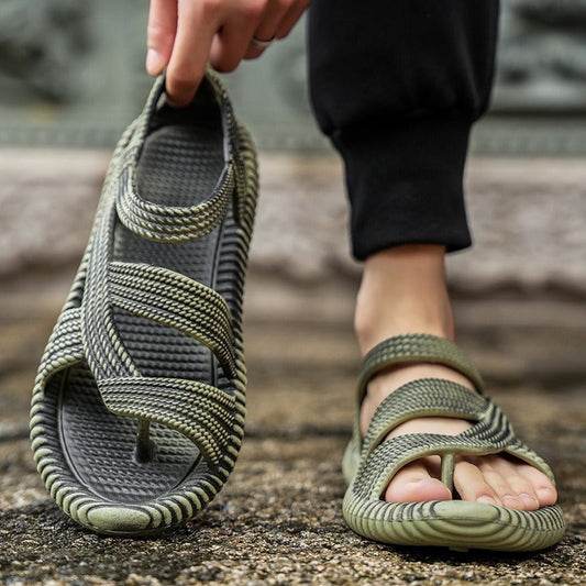 Sandales tressées pour hommes, faites à la main - Pieter