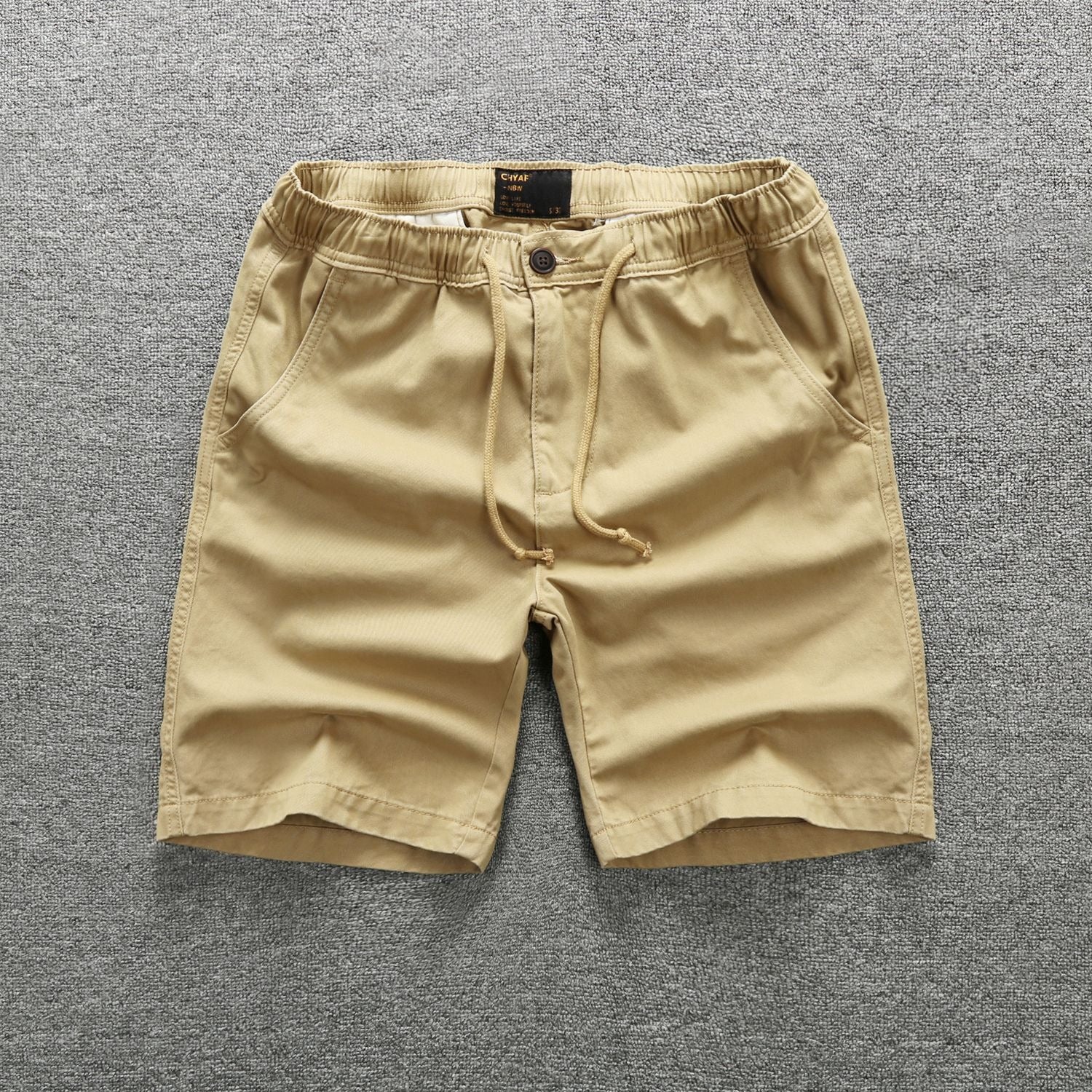 Herren Cargo-Shorts Camouflage Stretch-Baumwolle - Enzo