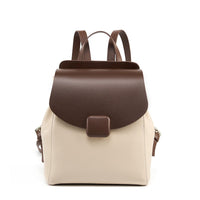Sac à dos femme en cuir synthétique design minimaliste élégant - Nadège