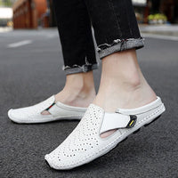 Mocassins en cuir perforé pour hommes - Enrique