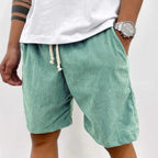 Herren Cord-Shorts locker elastischer Bund - Eland