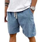 Herren Cord-Shorts locker elastischer Bund - Eland