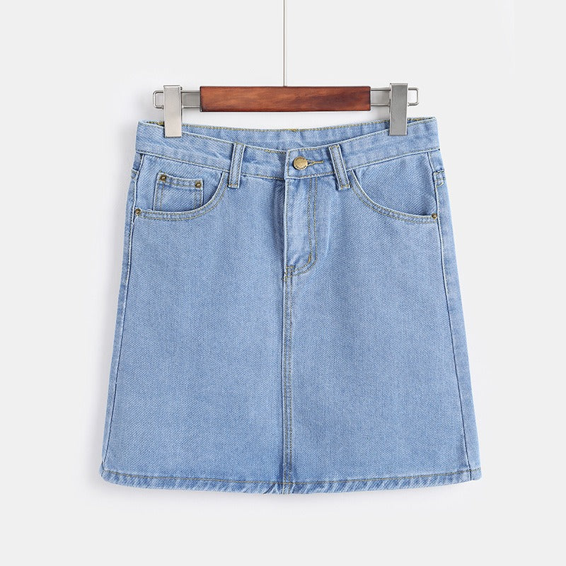 Kurzer Jeansrock für Frauen - Auria