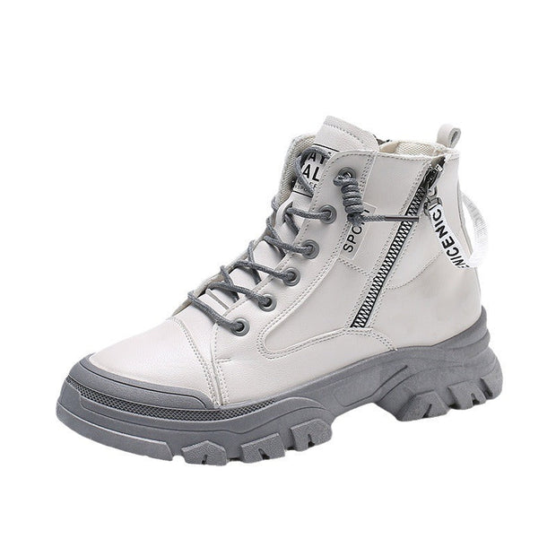 Bottes urbaines avec fermeture éclair latérale - Eliana