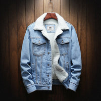 Veste en jean pour homme avec doublure en polaire - Lior