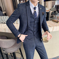 Costume homme à carreaux - Silvano