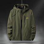 Wasserdichte Jacke mit Kapuze für Herren im Outdoor-Stil - Florian