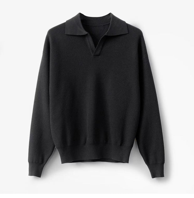 Pull polo tricoté pour hommes - Mervik