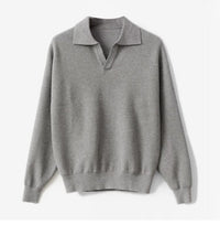 Pull polo tricoté pour hommes - Mervik