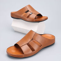 Sandales orthopédiques ouvertes pour hommes, design classique - Sergio