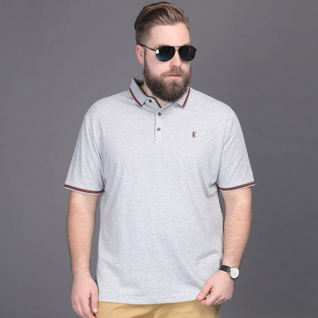 Polo classique homme en coton piqué à col contrasté - Henrik