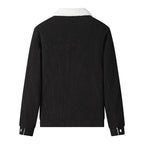 Herren-Cordjacke mit Fleece-Futter, legerer Stil - Alain