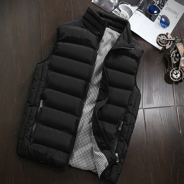 Gilet matelassé léger sans manches pour hommes - Dariel