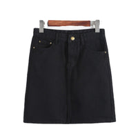 Jupe courte en denim pour femmes - Auria