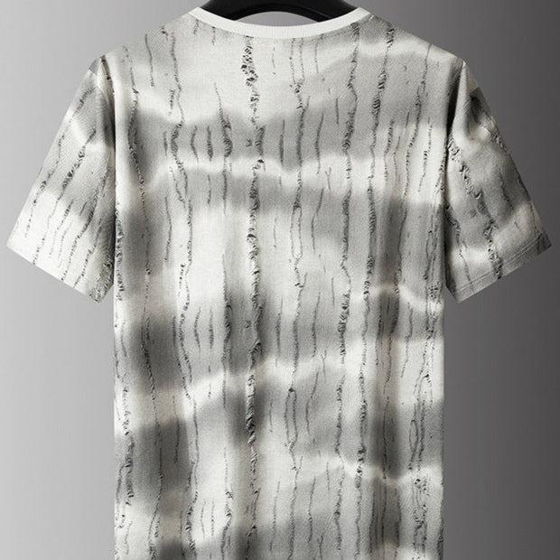 T-shirt imprimé homme avec effet usé - Gaspard