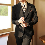 Herrenanzug 3-teilig slim fit executive style - Joris