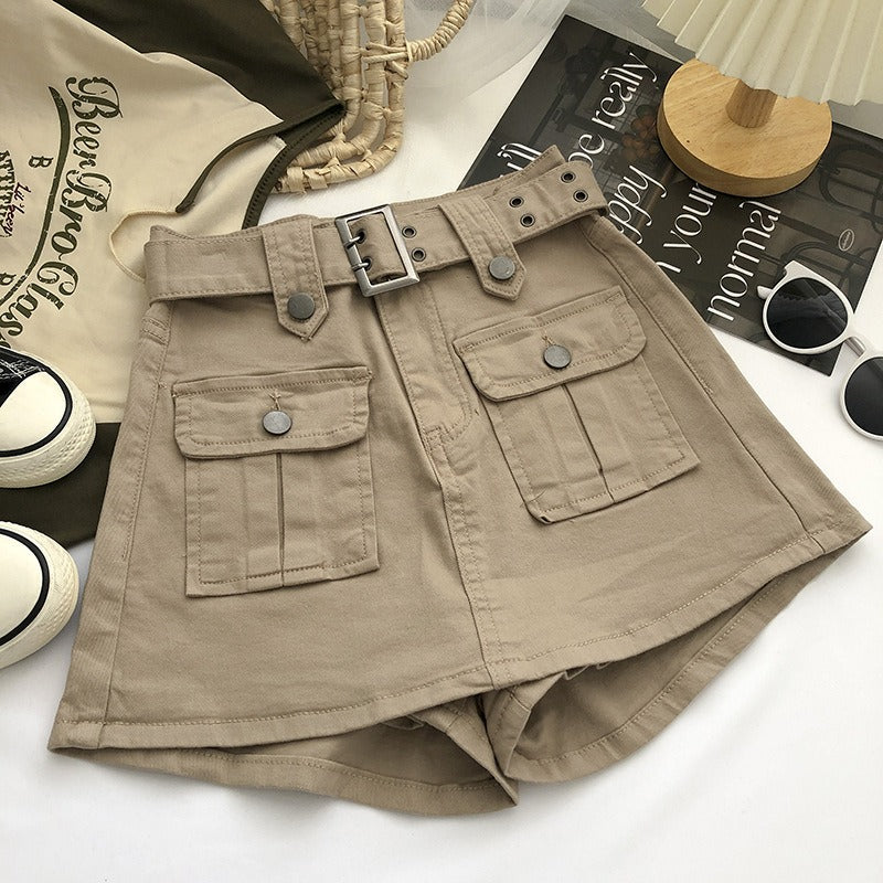 Damen Cargoshorts hochgeschlossen - Levria
