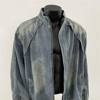 Veste en jean homme effet délavé - Partew