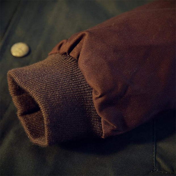 Veste décontractée bicolore pour hommes - Nael